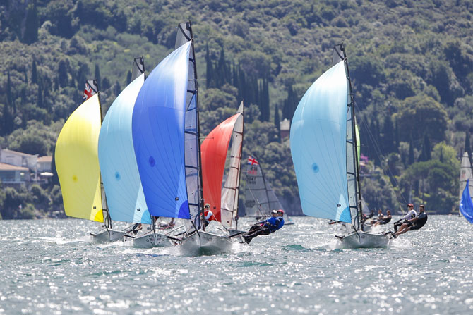RS800s at Lake Garda European Championship 2014