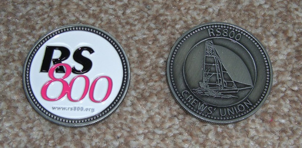 More information on Collect your Crews' Union Challenge Coin at the Dinghy Show