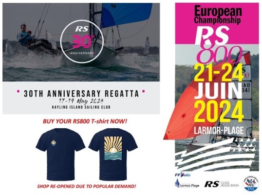 More information on RS 30th, RS800 EUROS and T-SHIRT!