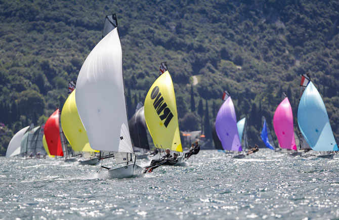 Gill RS800 European Champs, Lake Garda, 2014