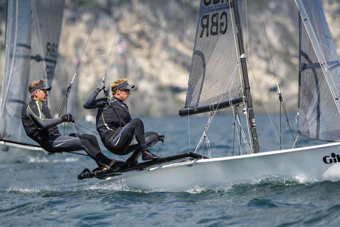 Gill RS800 European Champs, Lake Garda, 2014