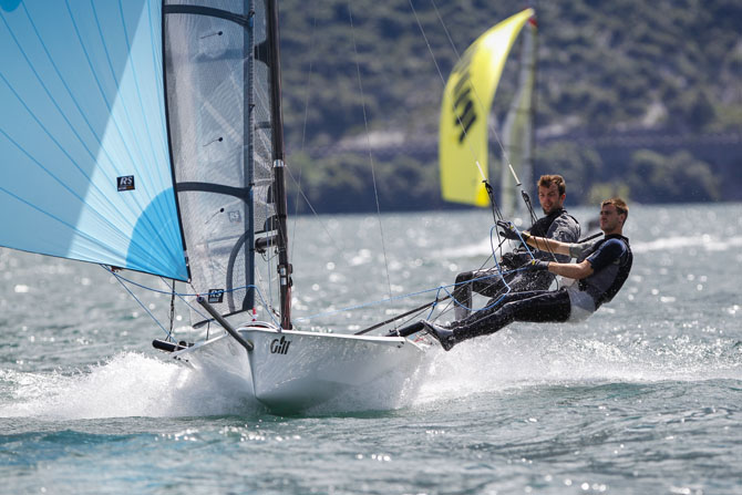 Gill RS800 European Champs, Lake Garda, 2014