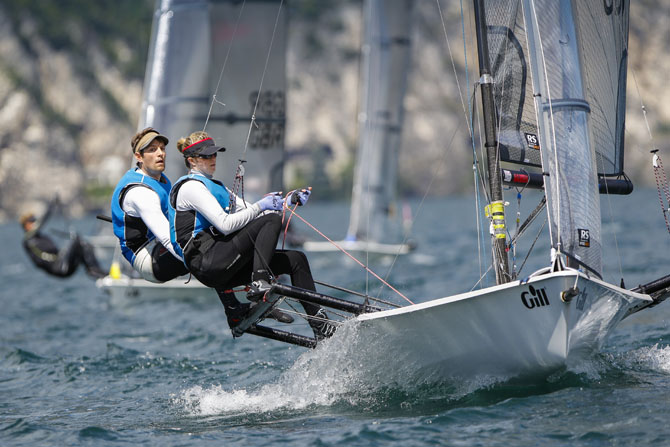 Gill RS800 European Champs, Lake Garda, 2014