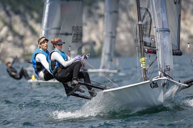 Gill RS800 European Champs, Lake Garda, 2014 Gill RS800 European Champs, Lake Garda, 2014