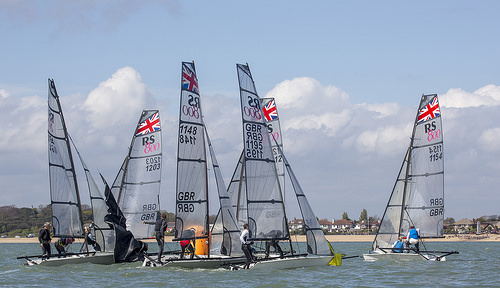 Magic Marine RS800 Grand Prix Event Number Two at Stokes Bay SC 25-26 April 15