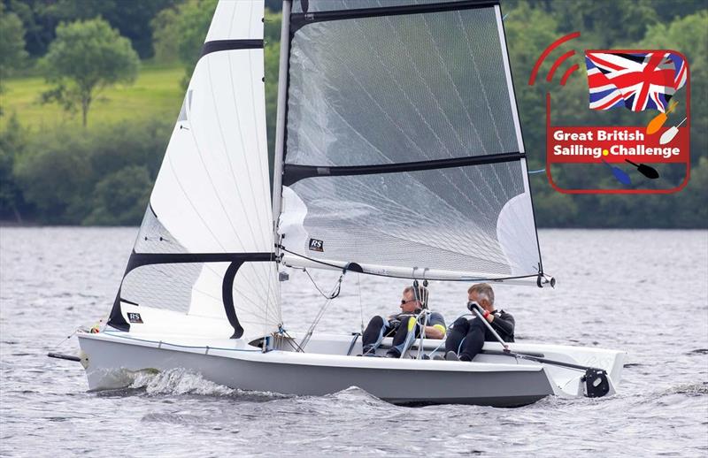 Richard Cathcpole & Gary Coop power upwind Richard Cathcpole & Gary Coop power upwind