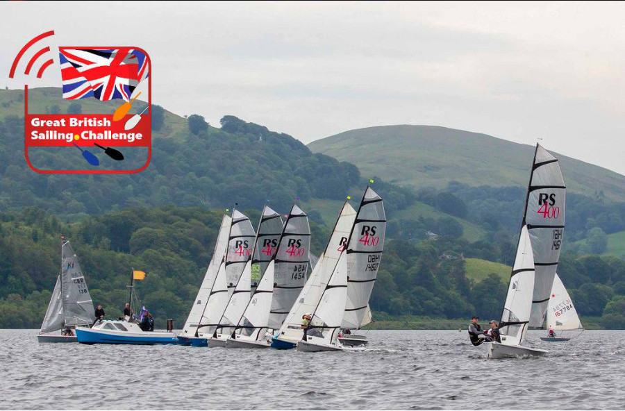RS400s had their own start on Sunday RS400s had their own start on Sunday
