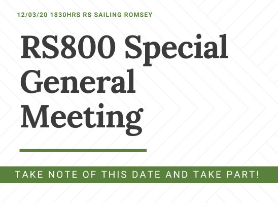 More information on RS800 Special General Meeting - SPREADERS
