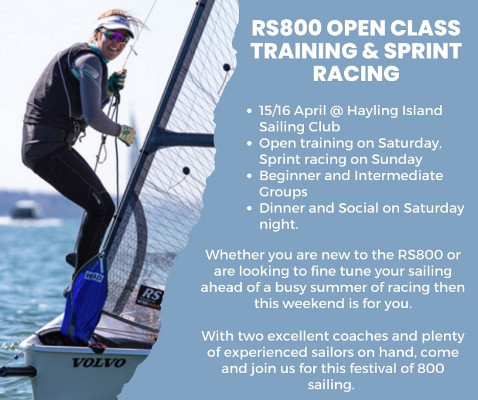 More information on HISC Open Training and Sprint Racing 15-16 April