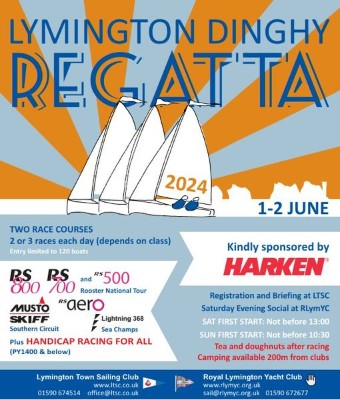 More information on Lymington Dinghy Regatta Next!