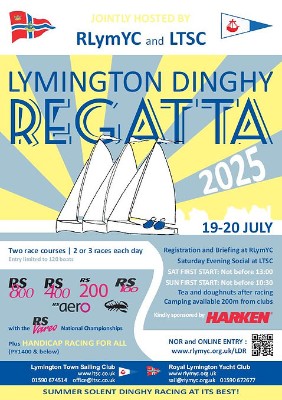 More information on Lymington Dinghy Regatta early extended until Monday 16 June!