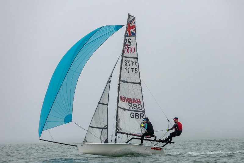 More information on Monique and Hugh set the standard for RS800 sailing at Lymington Dinghy Regatta 2026