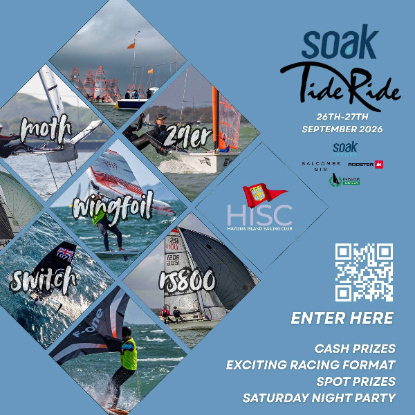 More information on ONLY A FEW DAYS LEFT UNTIL THE SOAK INSURE TIDE RIDE AT Hayling Island SC (HISC)